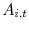  A_{i,t}