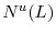  N^{u}(L)