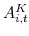  A_{i,t}^{K}