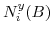 \displaystyle N_{i}^{y}(B)