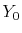  Y_0