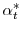  \alpha_{t}^{*}