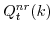  Q^{nr}_{t}(k)