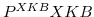  P^{XKB} XKB