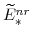 \widetilde{E}^{nr}_{\ast}