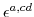  \epsilon^{a,cd}