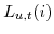  L_{u,t}(i)