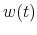 \displaystyle w(t)