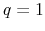  q=1