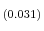  _{(0.031)}