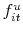  f^{u}_{it}