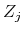 Z_{j}