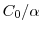  C_0/\alpha