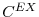  C^{EX}