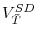  V_{\bar{T}}^{SD}