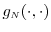  g_\ensuremath{{\scriptscriptstyle N}}(\cdot,\cdot)