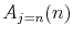  A_{j=n}(n)