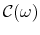  {\mathcal C}(\omega)