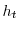  h_{t}