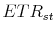 ETR_{st}