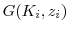 \displaystyle G(K_i, z_i)