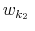  w_{k_{2}\text{ }}