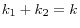 k_1+k{ }_2=k