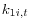 k_{1i,t} 
