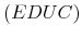  (EDUC)