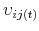 \upsilon _{ij(t)}