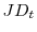  JD_{t}