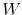  W