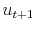 u_{t+1}