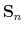  \mathbf{S}_{n}