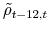  \tilde{\rho}_{t-12,t}