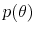  p(\theta)