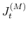  J_{t}^{(M)}