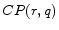  CP(r,q)