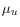 \mu_{u}