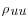 \rho_{\text{\textit{uu}}}