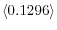 \langle 0.1296\rangle 