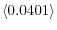 \langle 0.0401\rangle 