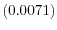 \left( 0.0071\right) 