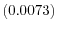  \left(0.0073\right) 