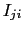 LaTex Encoded Math: \displaystyle I_{ji}