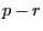 p-r