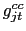 g_{jt}^{cc}