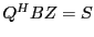  Q^HBZ=S