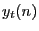 y_t (n)