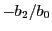 -b_2/b_{0}